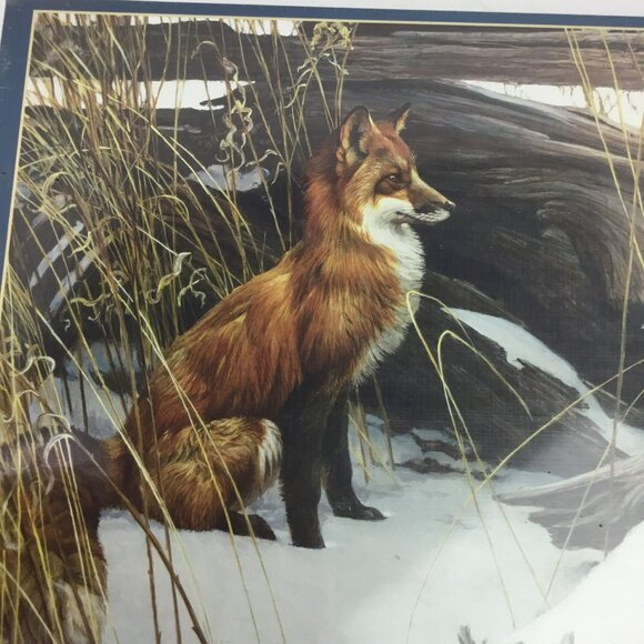 Cobble Hill 500-Piece Jigsaw Puzzle "Wily And Wary" Fox By Robert Bateman NWT - Picture 2 of 6